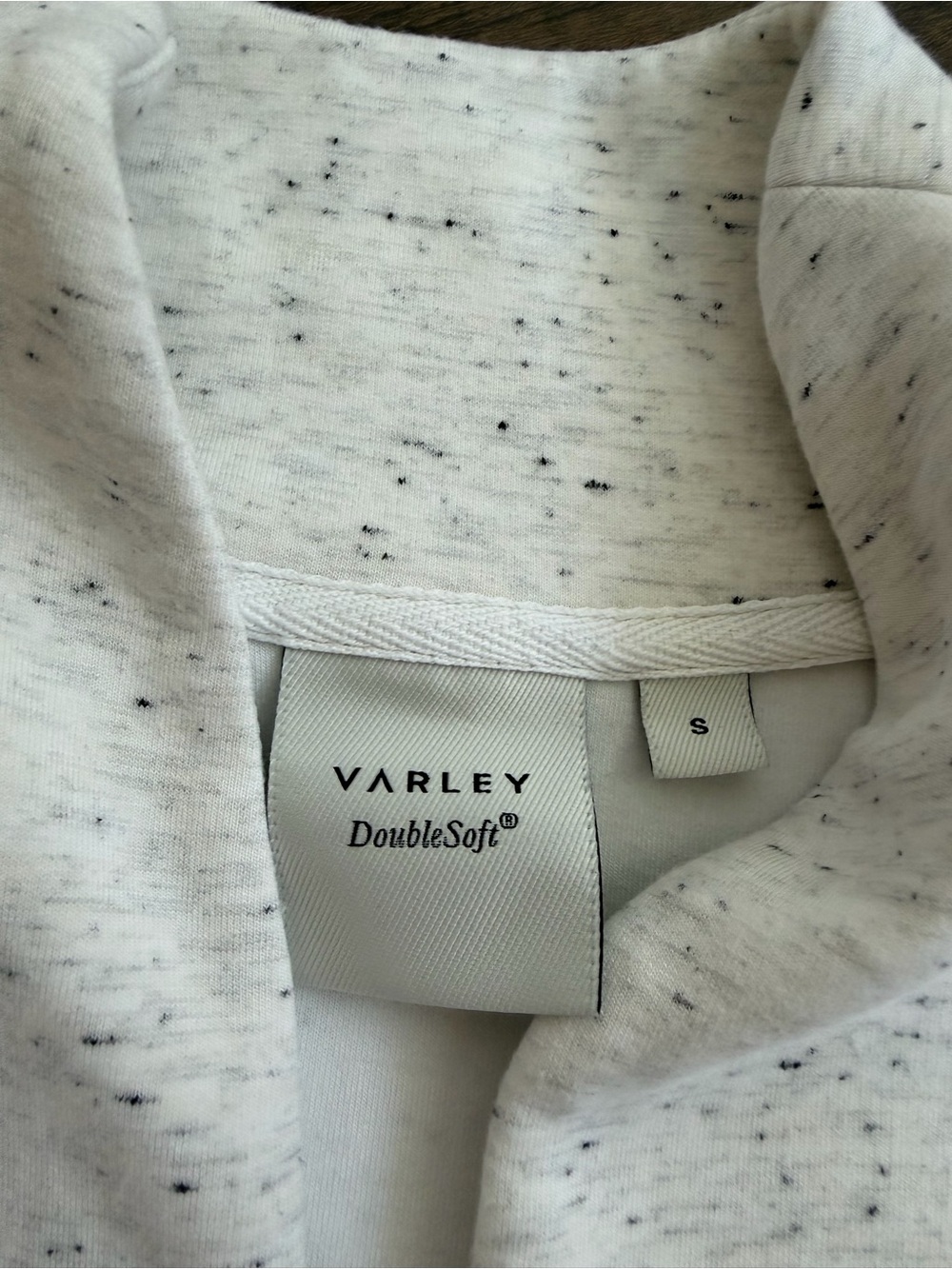 Varley Women’s Davidson Ivory Mark Fleck Size Small - Picture 6 of 11